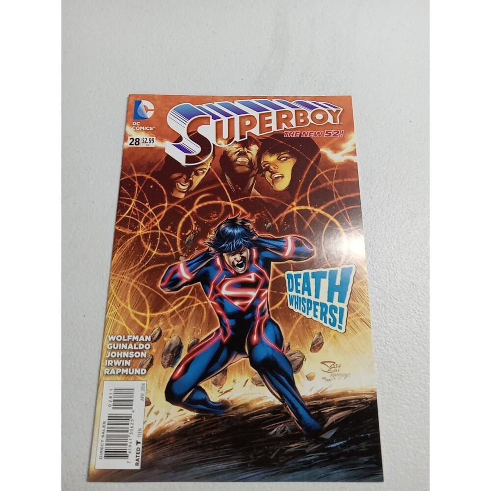 2014 Superboy #28 series DC comics The New 52 original Death Whispers